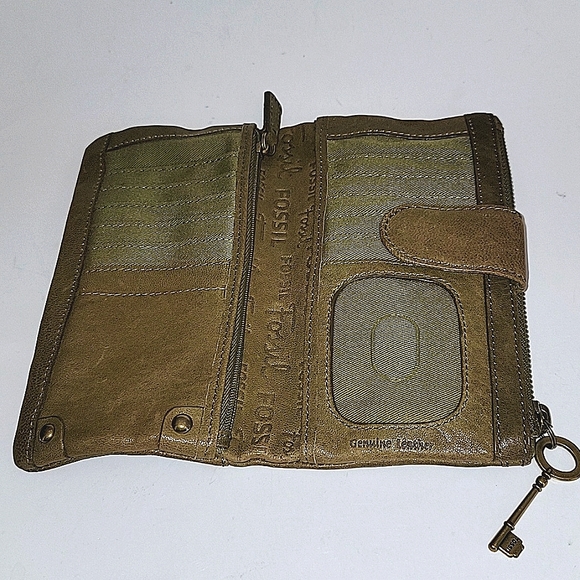 FOSSIL VINTAGE CLUTCH WALLET - Picture 4 of 8